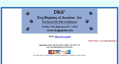 Desktop Screenshot of dogpapers.net