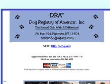 Tablet Screenshot of dogpapers.net